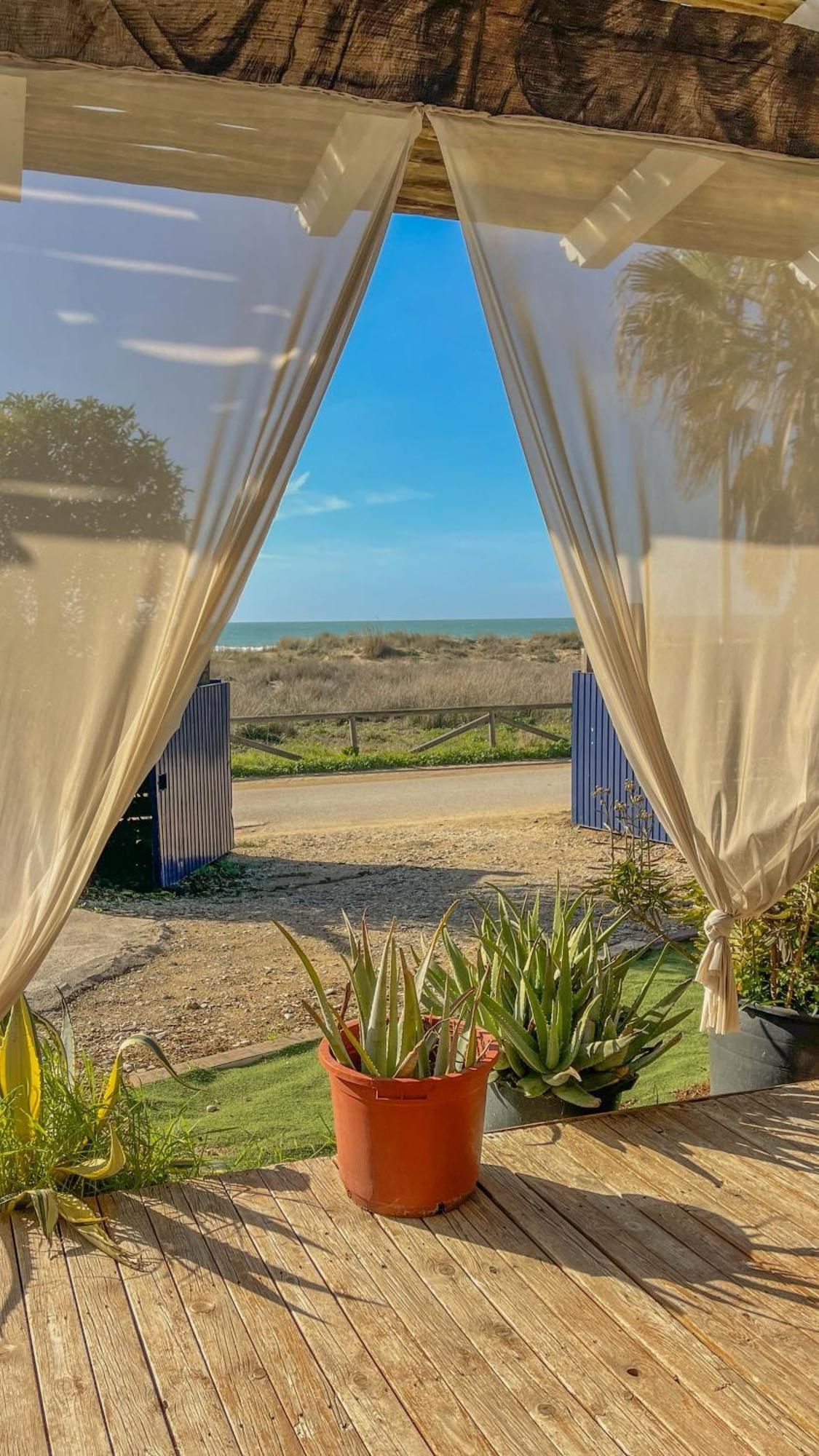 La Cabana A Orillas Del Palmar Cádis Exterior foto
